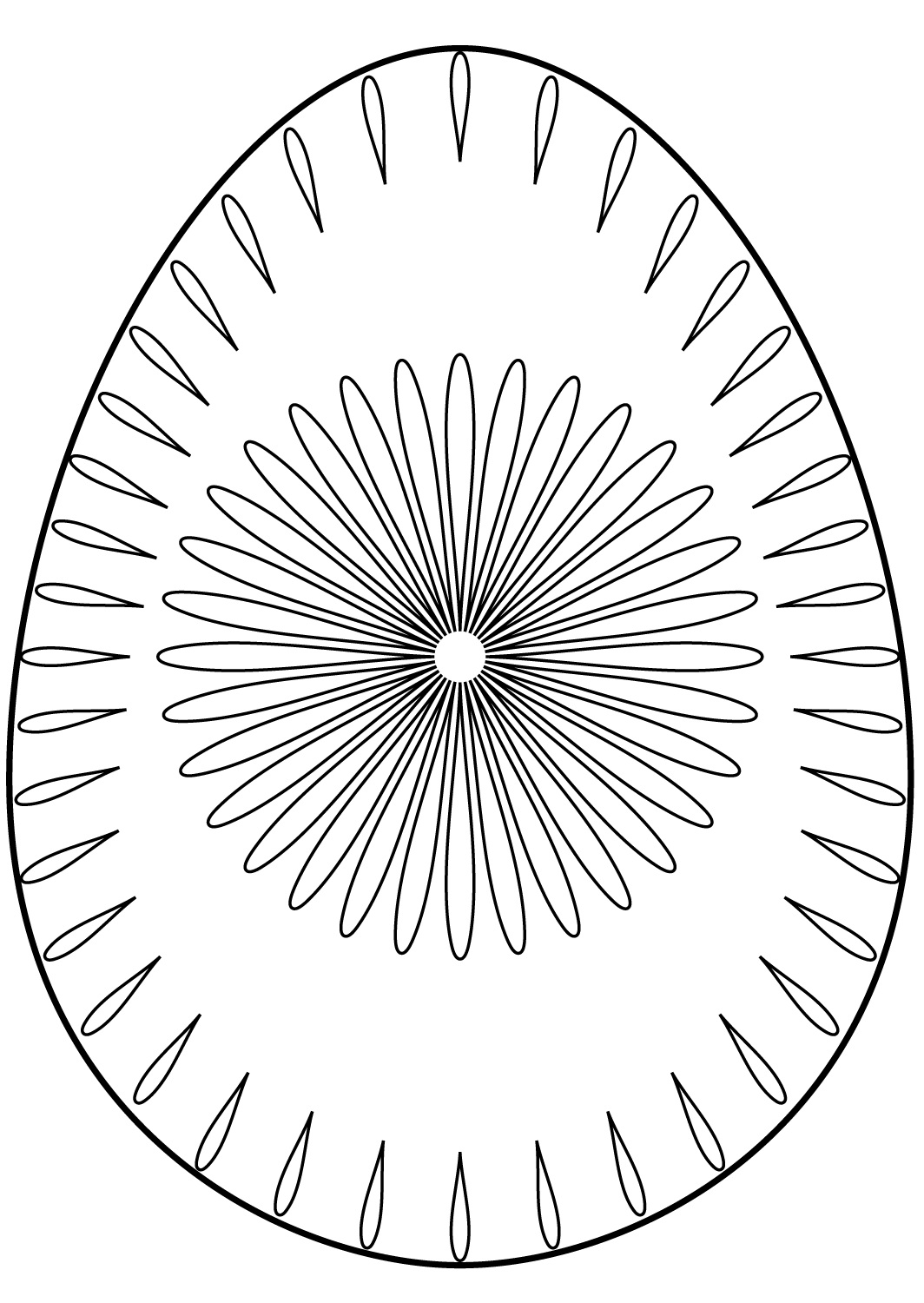 abstract easter egg coloring pages - photo #31