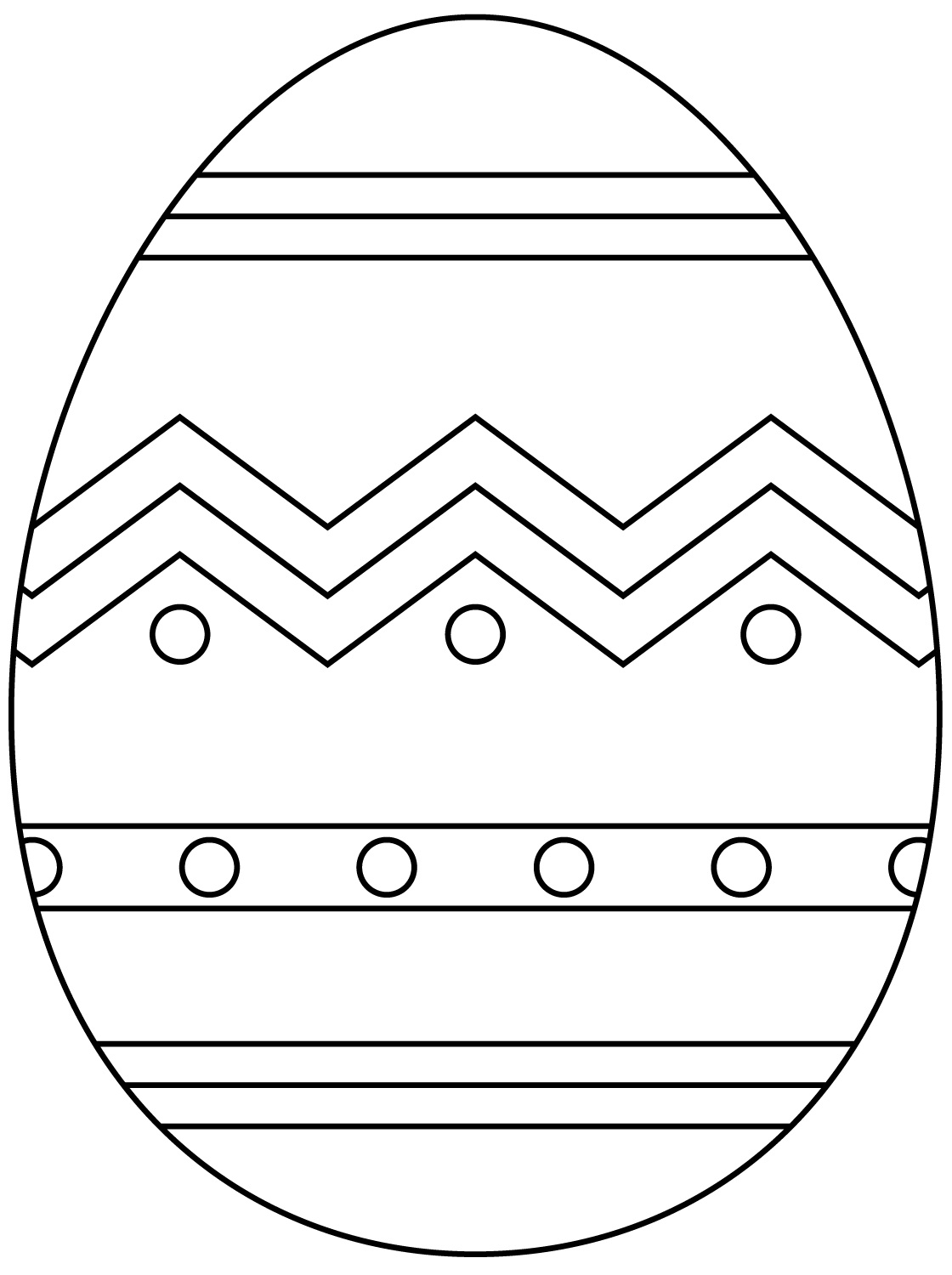 Religious Themed Easter Egg Coloring Page Free Coloring Pages Online