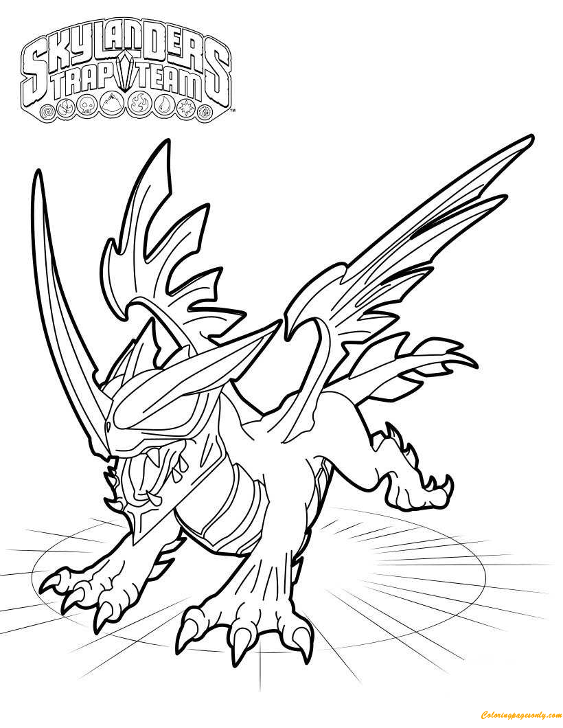 Blackout Coloring Page