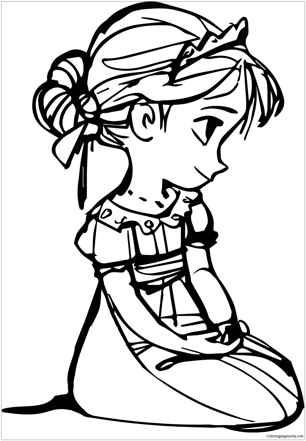 Coloring Page Elsa My Coloring Books Pages