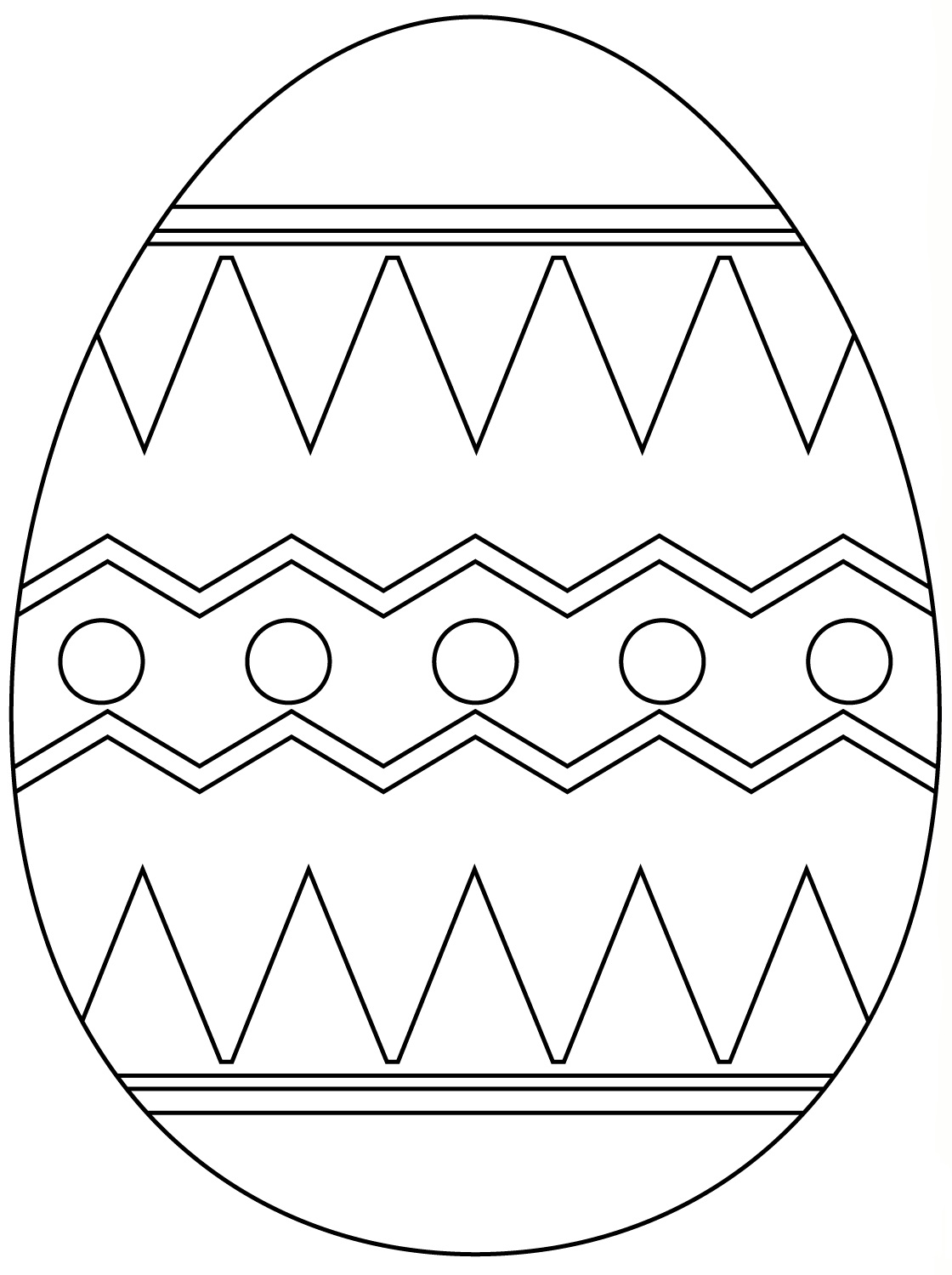 Cute Rabbit Paint Easter Egg Coloring Page Free Coloring Pages Online