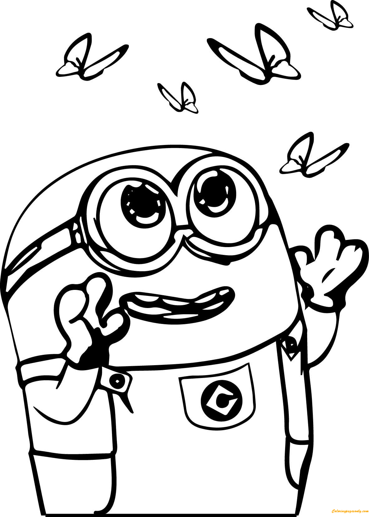 Got Milk Minion Coloring Page Free Coloring Pages Online