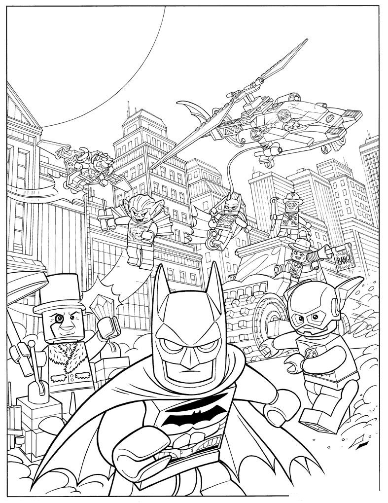 Lego Batman Movie Flying Coloring Page - Free Coloring ...