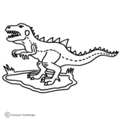 Tyrannosaurus Rex Coloring Page - Free Coloring Pages Online