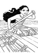 Maui From Moana Disney Coloring Page - Free Coloring Pages Online
