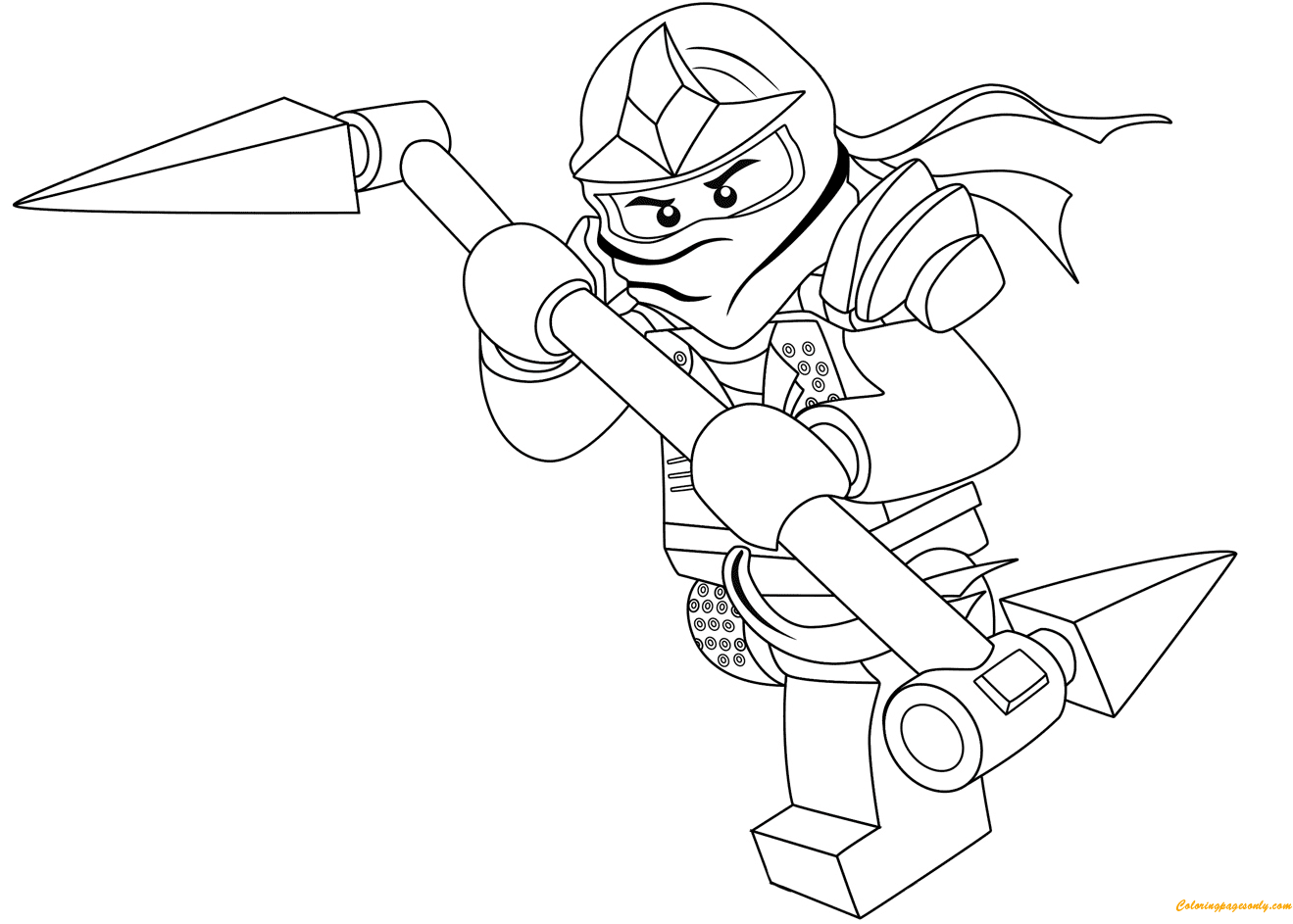 Ninjago Lloyd Coloring Page Free Coloring Pages Online