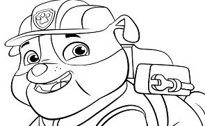 Paw Patrol 10 Coloring Page - Free Coloring Pages Online