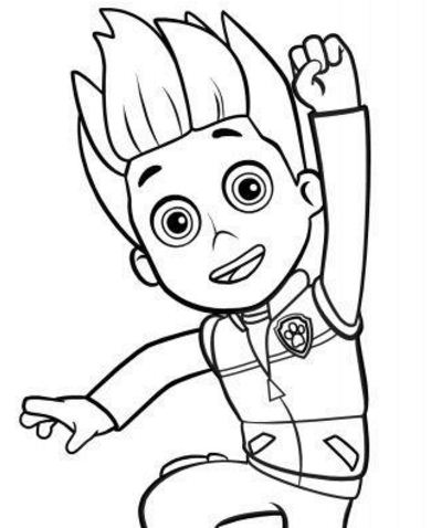 Paw Patrol 39 Coloring Page - Free Coloring Pages Online