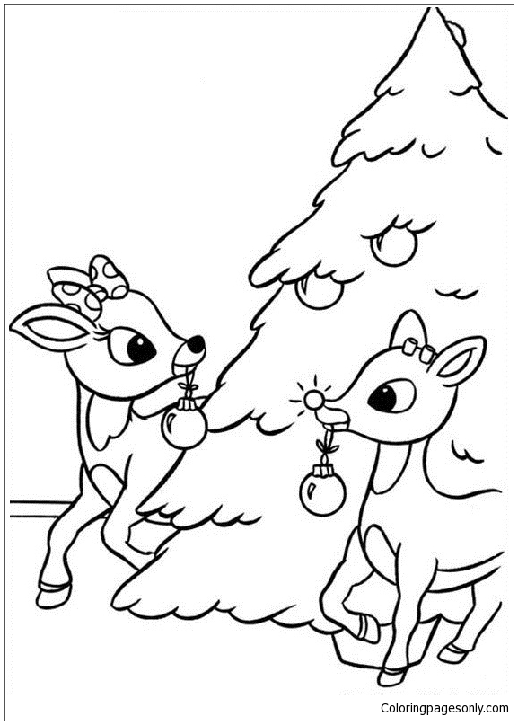 Rudolph The Red Nosed Reindeer Printable