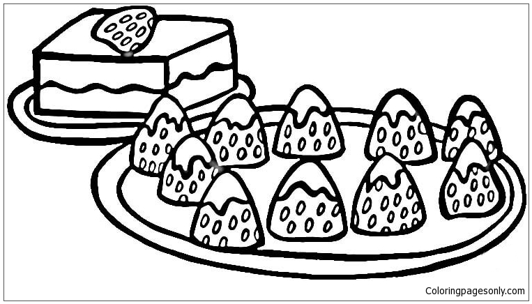 Strawberry Shortcake Coloring Page - Free Coloring Pages Online