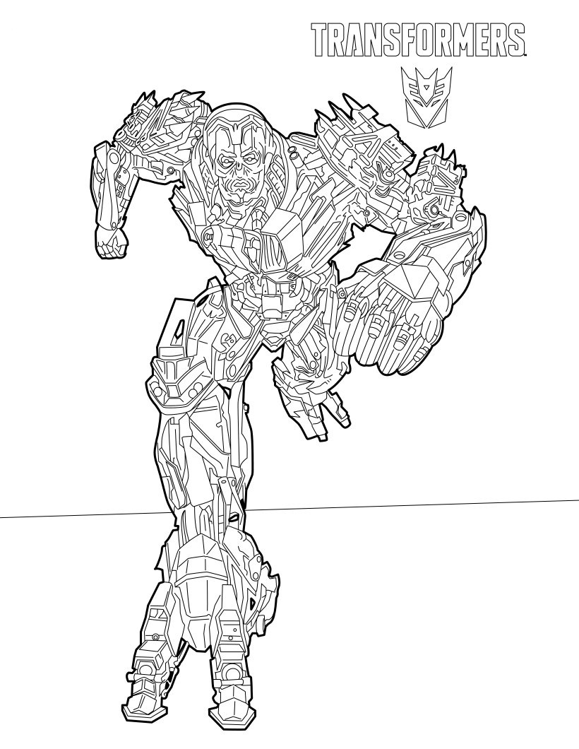 Transformers Coloring Pages - ColoringPagesOnly.com