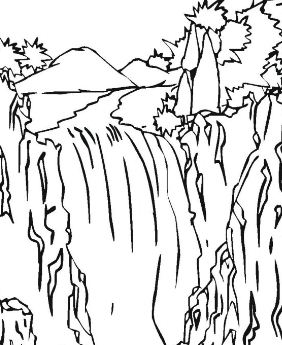 Niagara Falls Coloring Page Free Coloring Pages Online