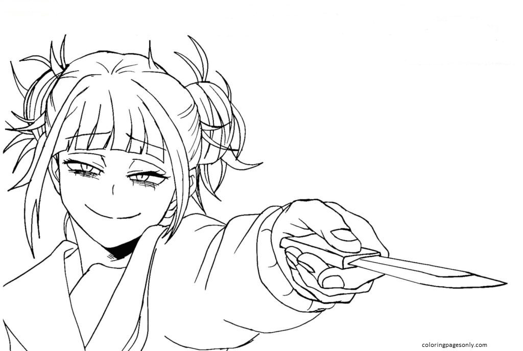 Toga Himiko Image Coloring Pages My Hero Academia Coloring Pages Images And Photos Finder