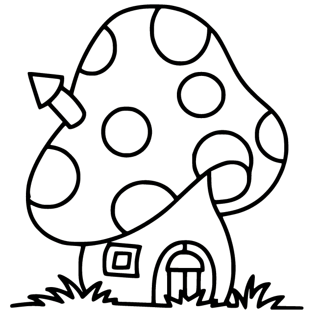 92 Coloring Pages Cute Mushrooms Latest Free Coloring Pages Printable