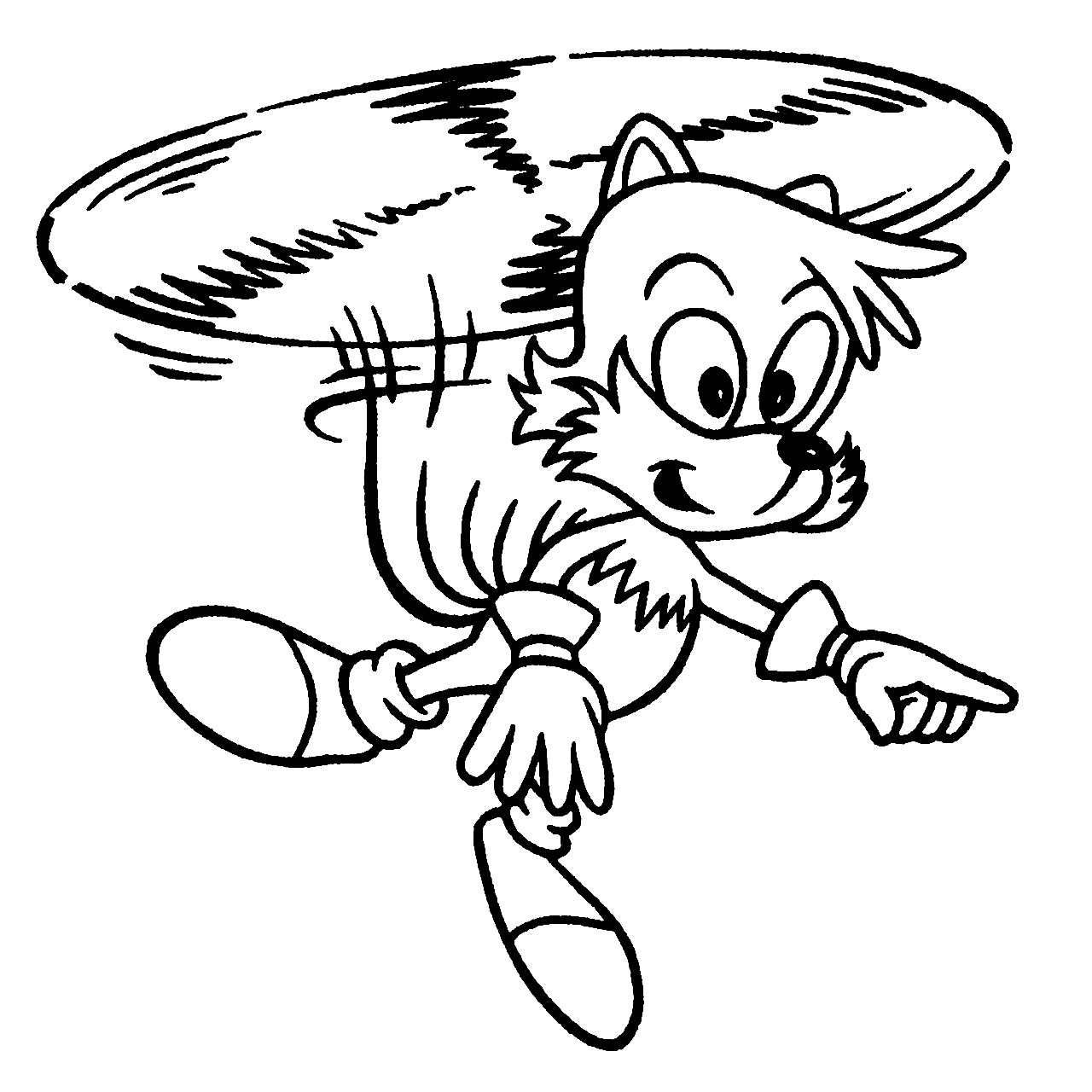 M Sonic Tails Flying Coloring Pages Coloring Pages