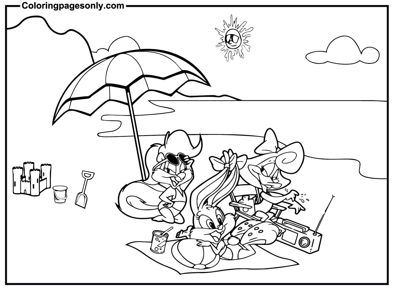 Fifi La Fume Pictures Coloring Page Free Printable Coloring Pages