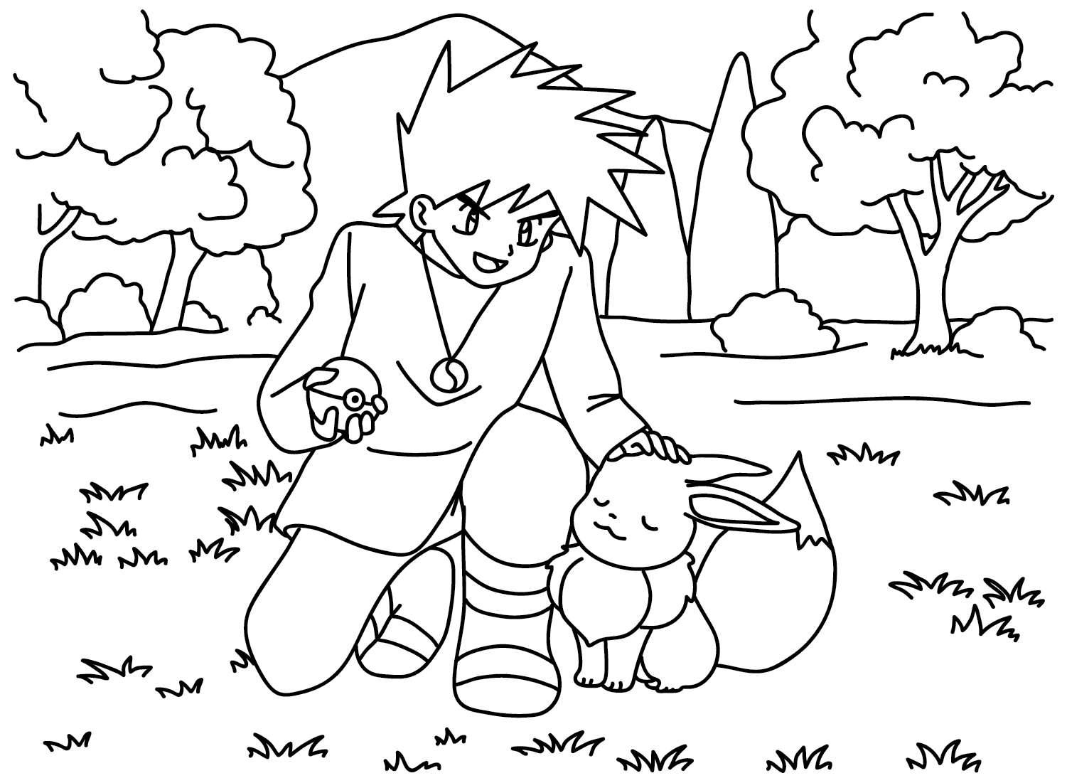 Adult Pokemon Page Eevee Eevee Pokemon Coloring Pages Hd Png My XXX