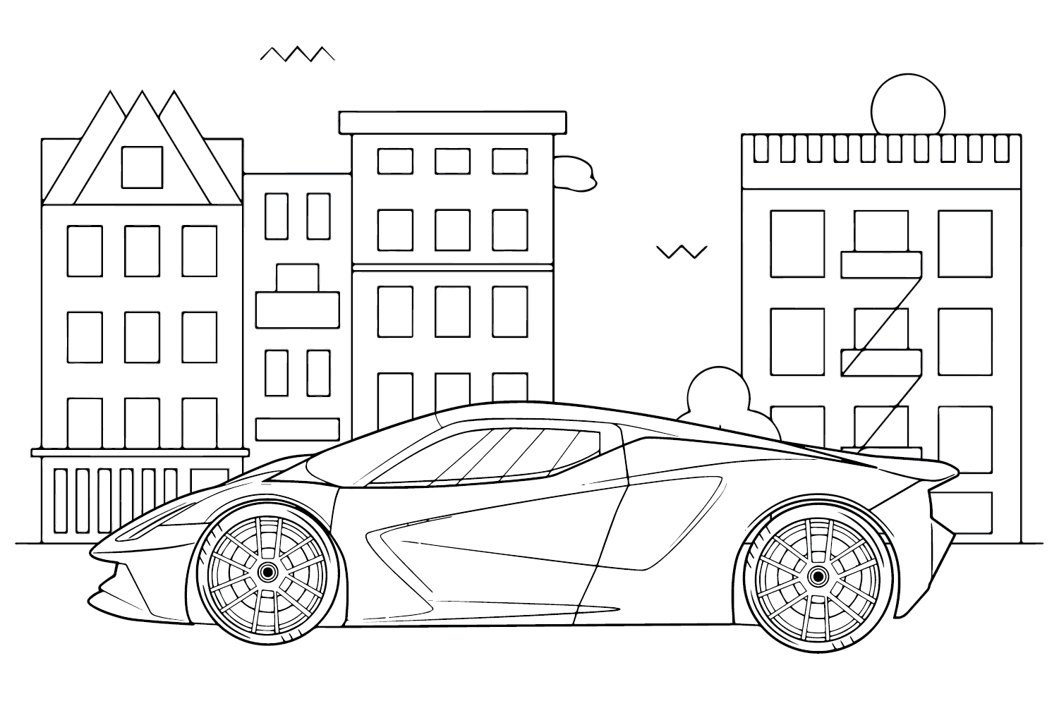 Lotus Evija Coloring Page Free Free Printable Coloring Pages