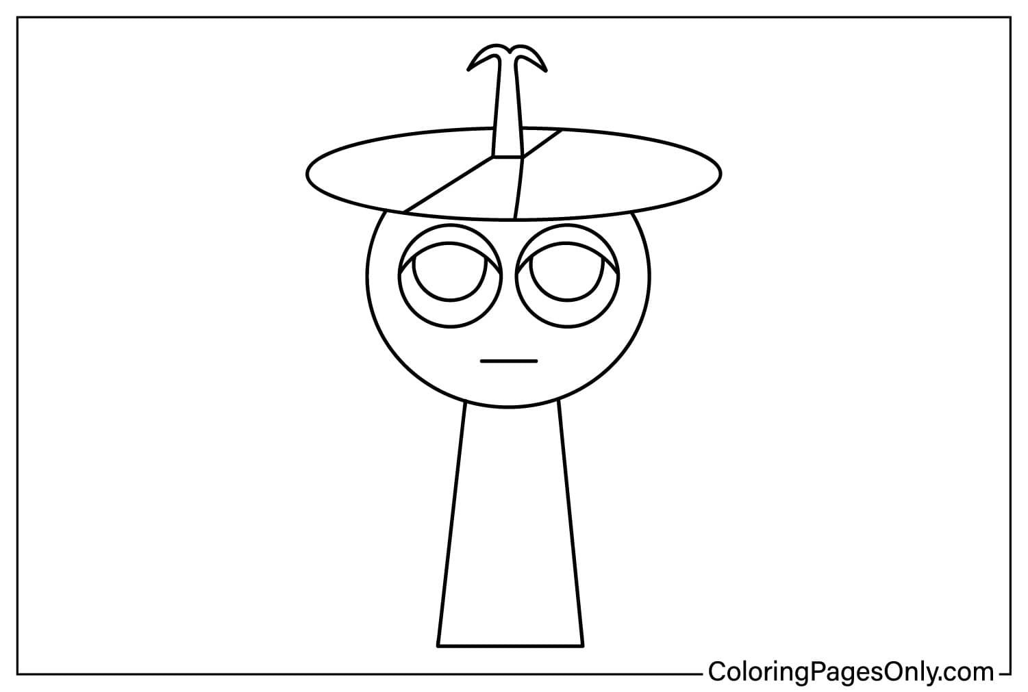 Sprunki Incredibox Coloring Pages Coloringpagesonly