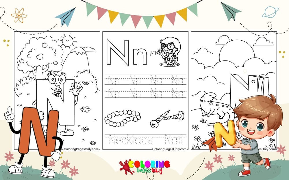 Letter N