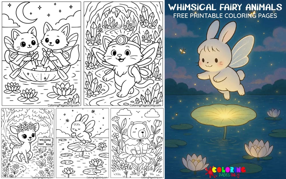 Whimsical Fairy Animals