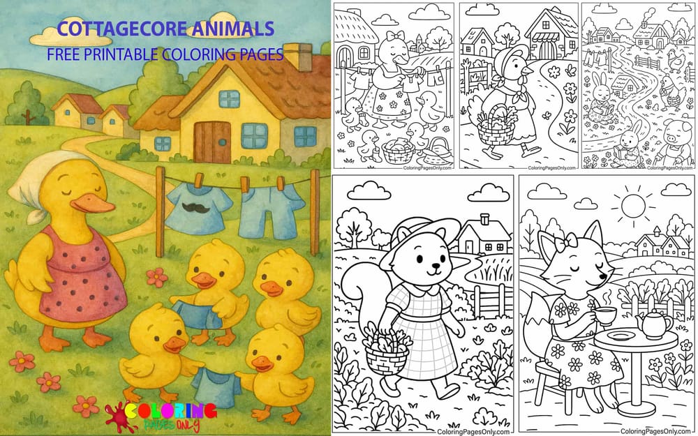 Cottagecore Animals