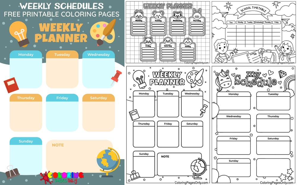 Weekly Schedules