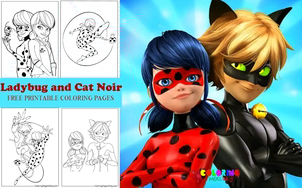 Ladybug and Cat Noir