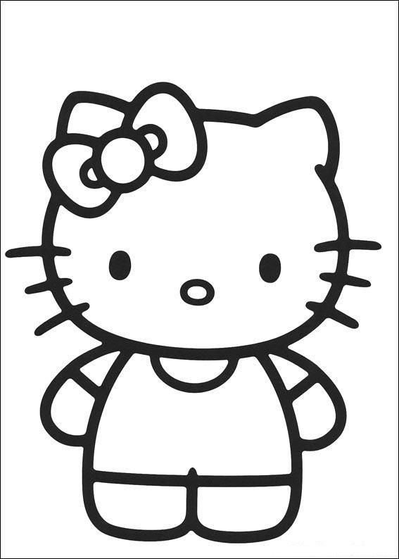 40 Hello Kitty Dress Up Coloring Pages  Latest HD