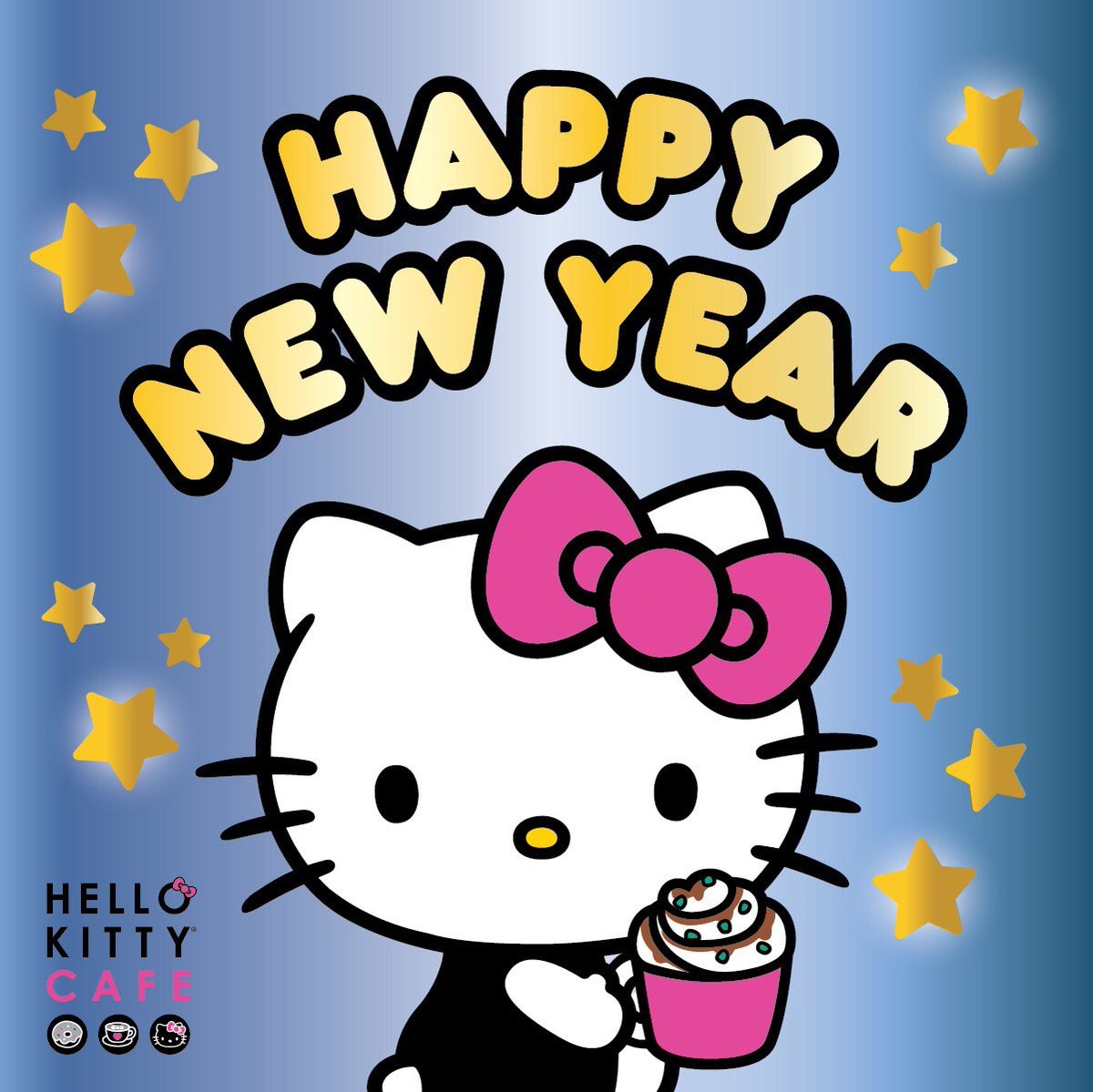 День хелло. Хелло Китти. Хелло Китти картинки. Hello Новогодняя hello Kitty. Открытка на новый год с Хеллоу Китти.
