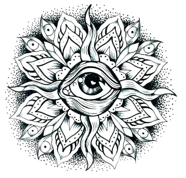 Awesome Coloring Pages For Adults Tattoo Coloring Pages