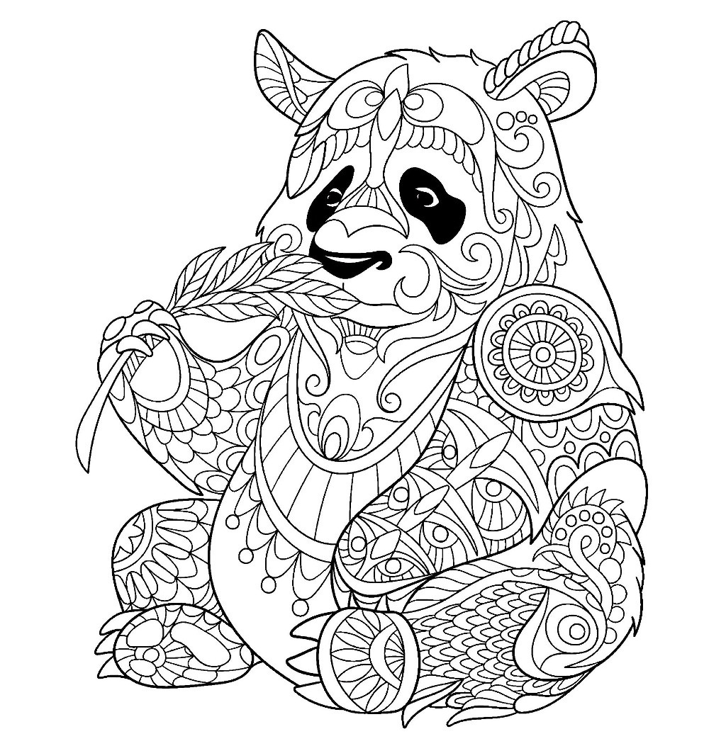 Panda Coloring Pages