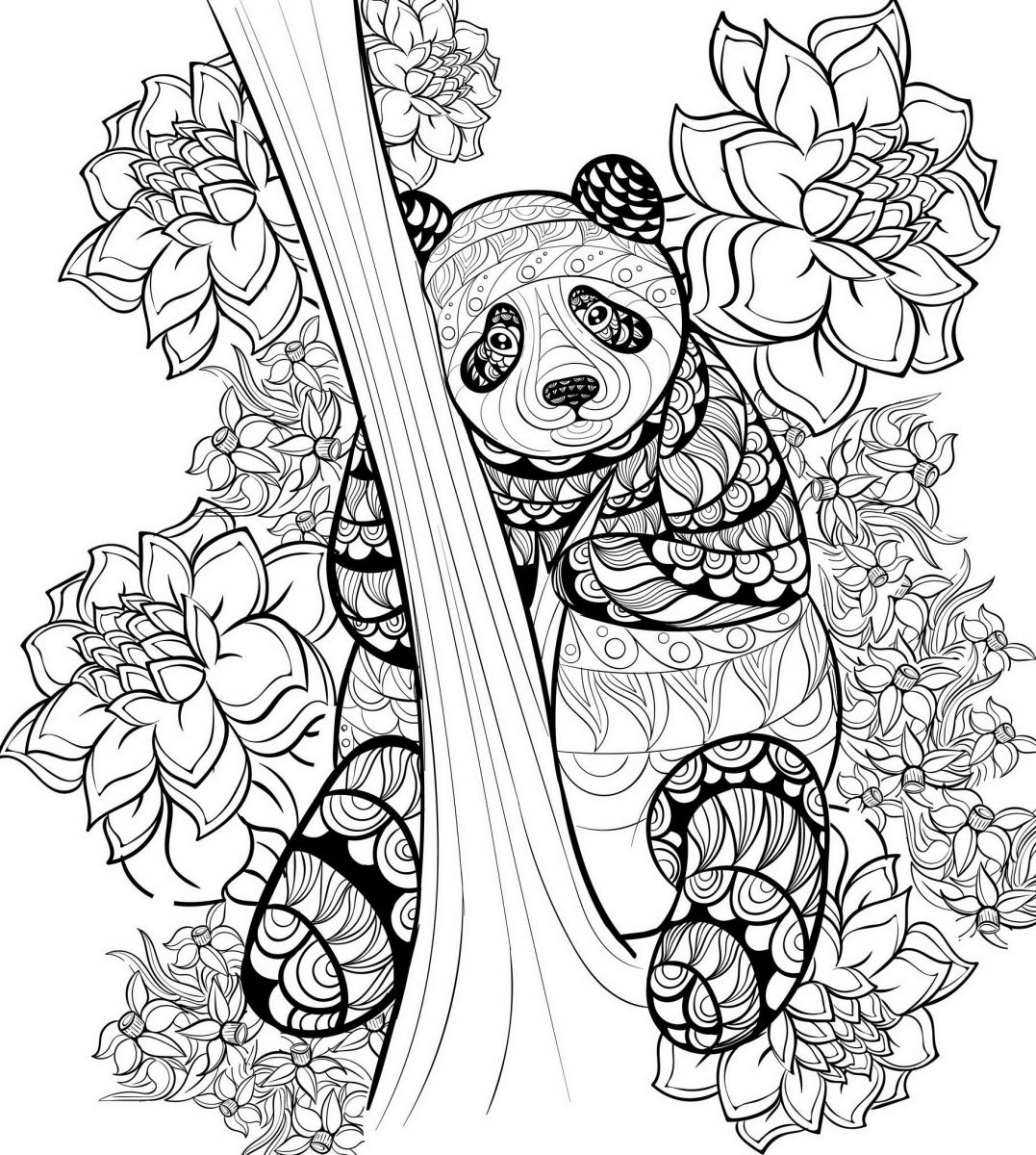 Panda Coloring Pages