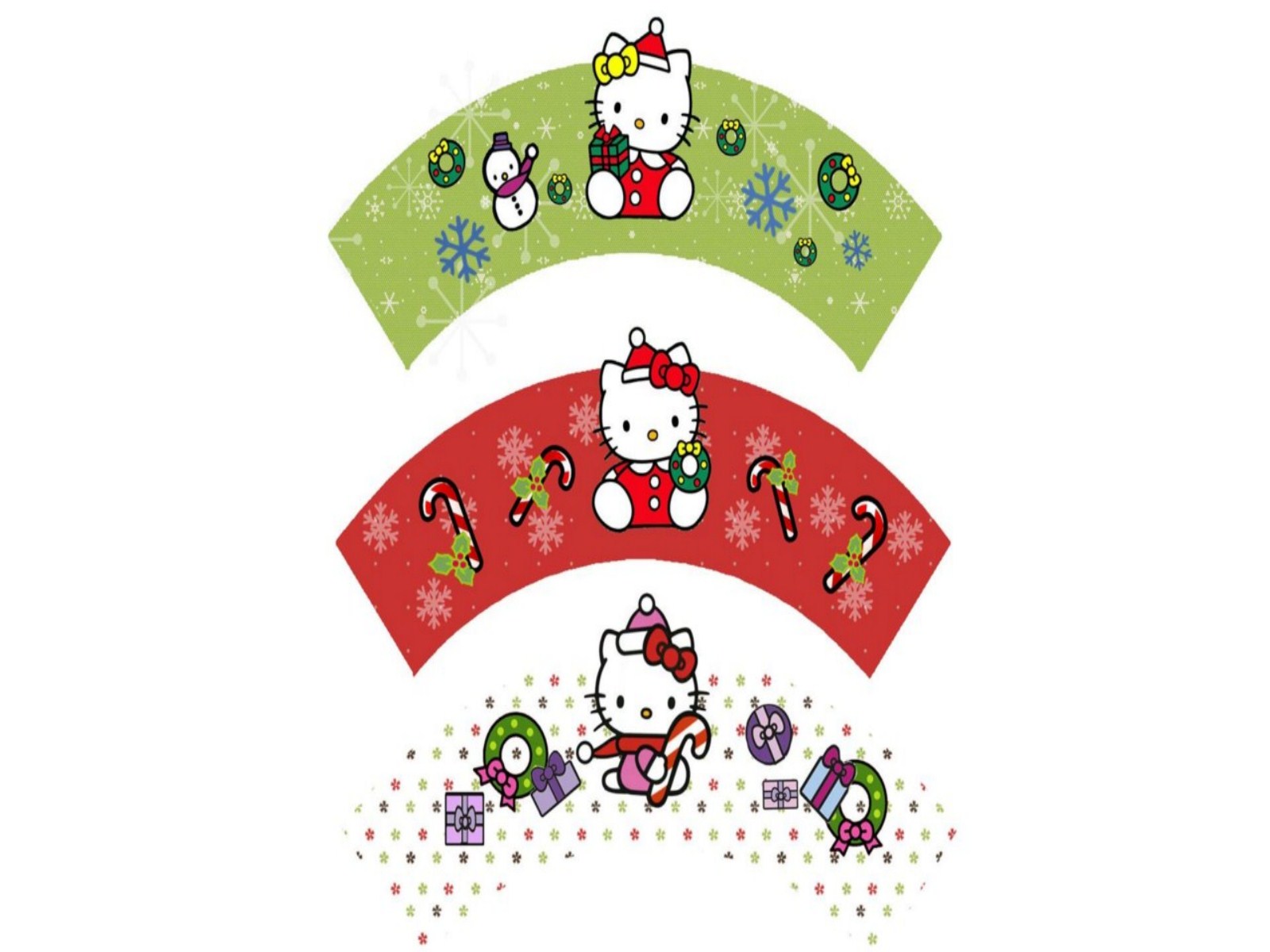 Hello Kitty Merry Christmas Wallpaper - Coloring Articles ...