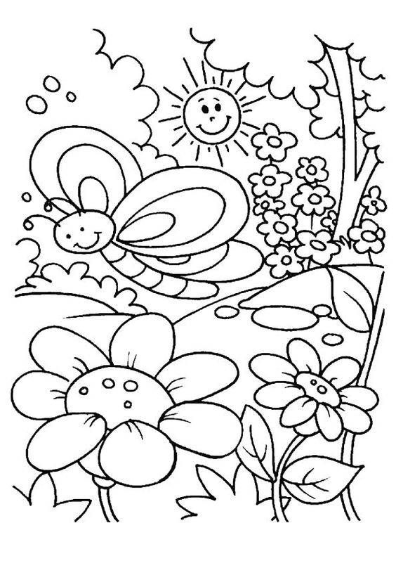 Butterfly coloring pages