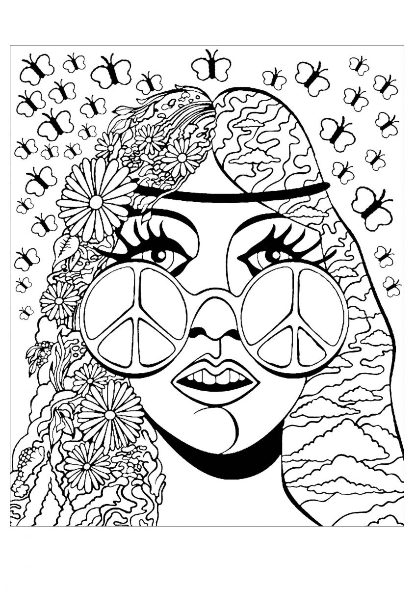 Psychedelic Coloring Pages