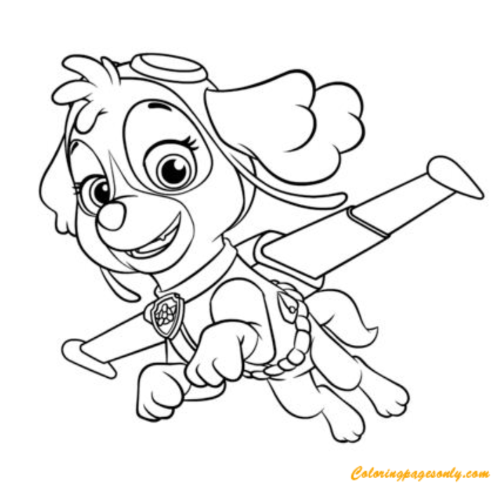 Paw Patrol Coloring Pages Is A Great Gift For Kids ...