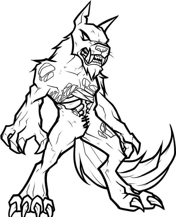 Loup-garou mort-vivant de Werewolf