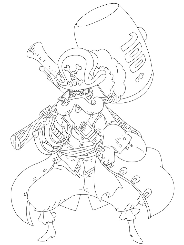 Cool Usopp Coloring Pages