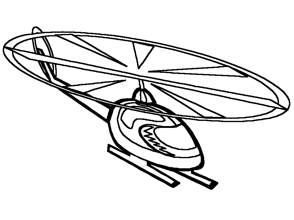 Helikopterafbeelding van helikopter