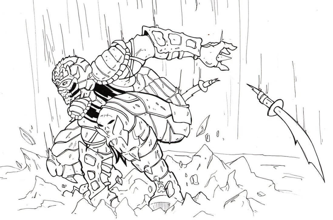 Scorpion Mortal Kombat 6 de Mortal Kombat