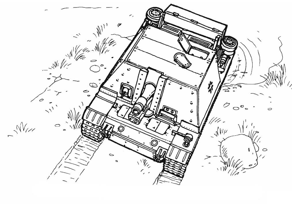 Tanque Sturmpanzer from Tanque