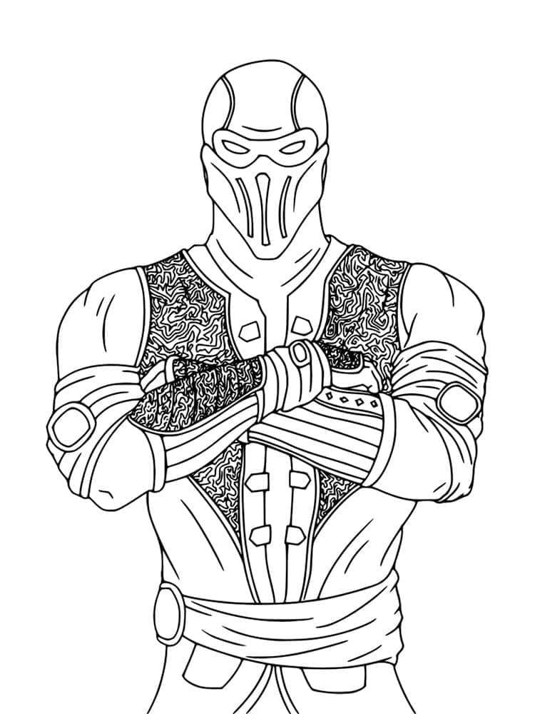 Sub-Zero 1 Coloring Pages