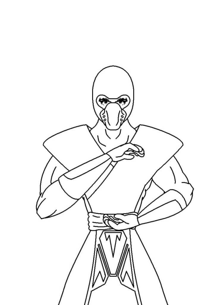 Sub-Zero 2 Coloring Pages