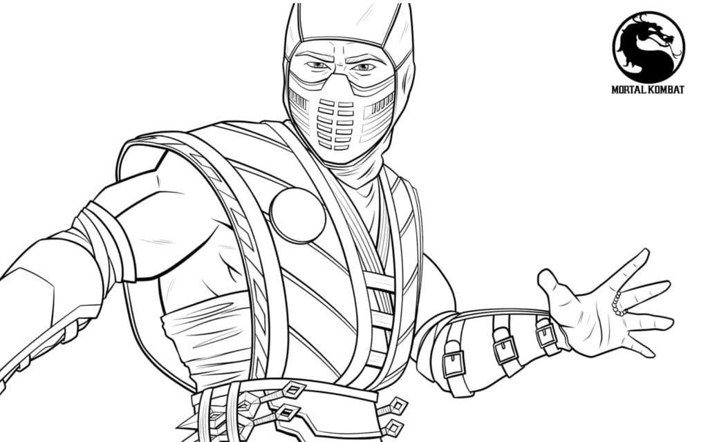 Sub-Zero 6 Coloring Pages