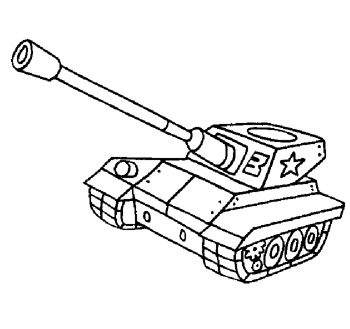 Kleine tank van Tank