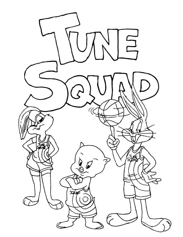 Tune Squad Space Jam from Space Jam