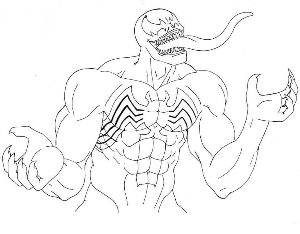 Lego Venom Coloring Pages - Venom Coloring Pages - Coloring Pages For ...