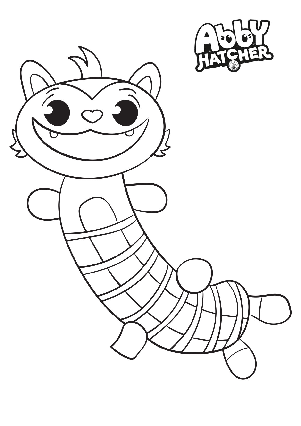 Abby Hatcher Mo Coloring Page