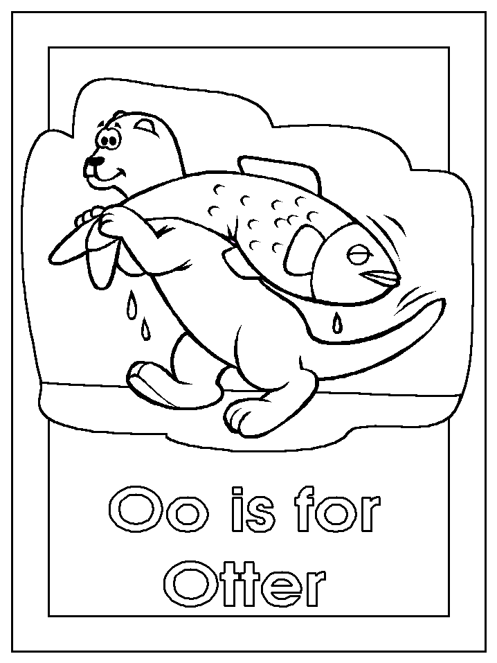 O 代表水獭，来自 Otter